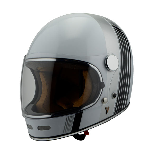 Casco Moto Integral BY City Roadster White II White - URA Moto