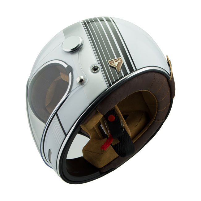 Casco Moto Integral BY City Roadster White II White - URA Moto