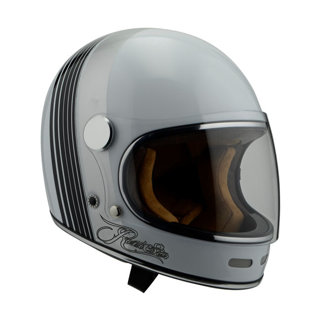 Casco Moto Integral BY City Roadster White II White - URA Moto