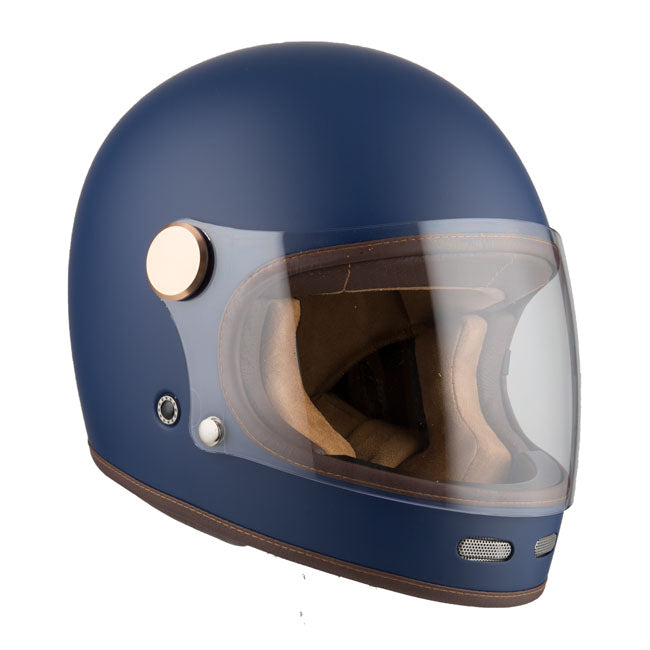 Casco Moto Integral BY City Roadster Blue - URA Moto