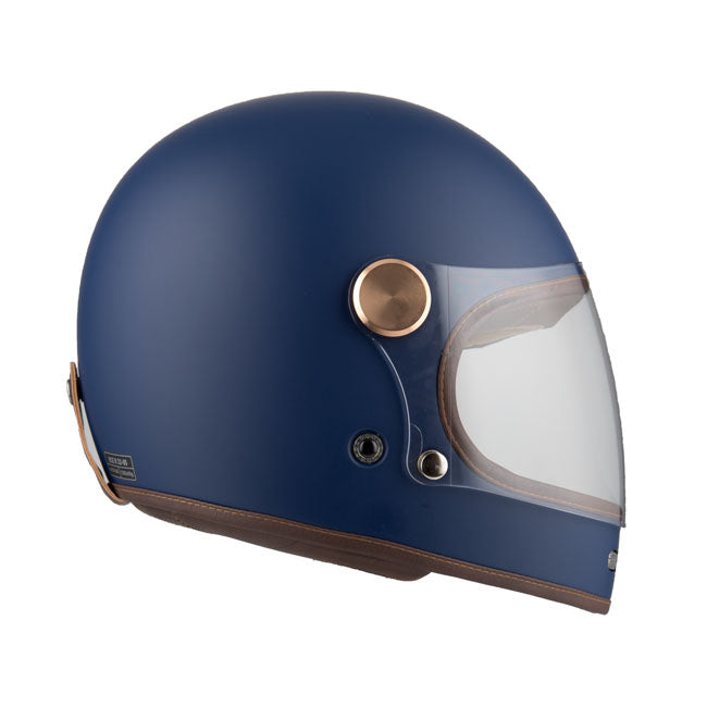 Casco Moto Integral BY City Roadster Blue - URA Moto
