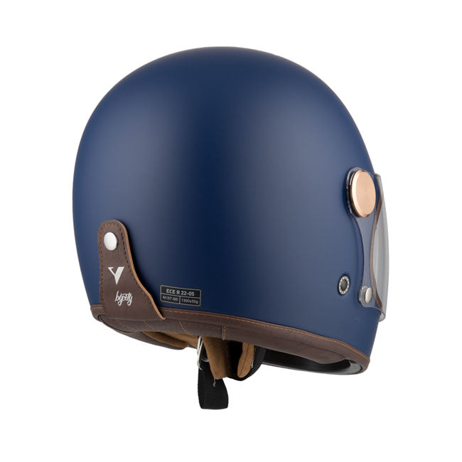 Casco Moto Integral BY City Roadster Blue - URA Moto