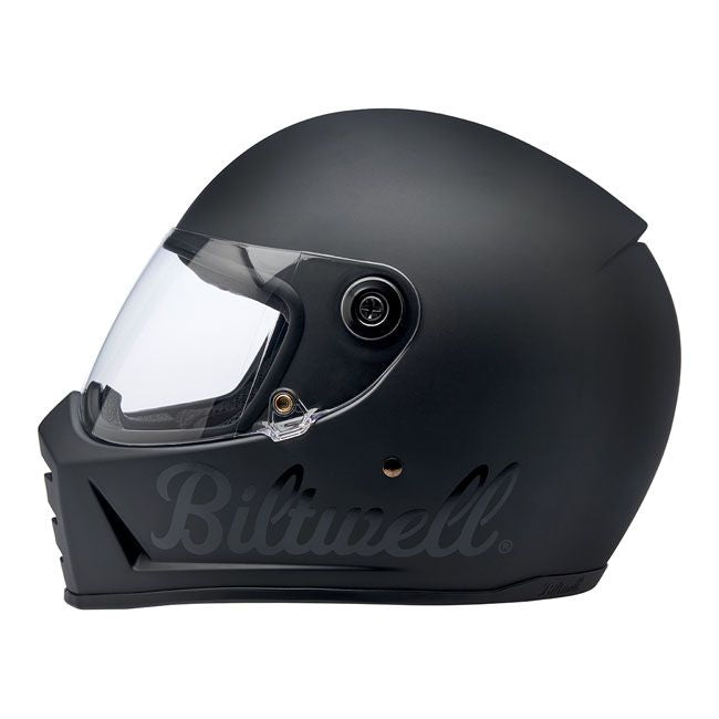 Casco Moto Integral Biltwell Lane Splitter Podium Flat Black Factory - URA Moto