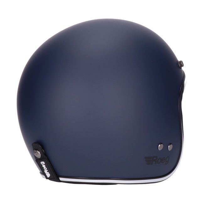 Casco moto Jet Roeg Deep Blue - URA Moto
