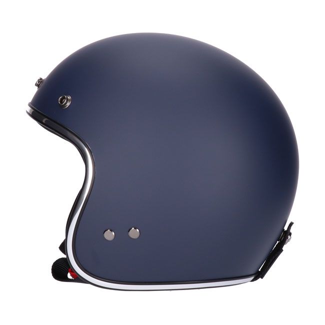Casco moto Jet Roeg Deep Blue - URA Moto