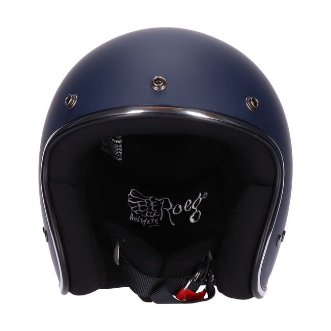 Casco moto Jet Roeg Deep Blue - URA Moto