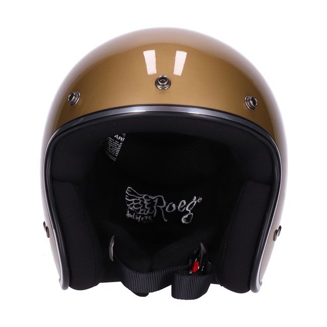 Casco moto Jet Roeg Metallic Sand - URA Moto