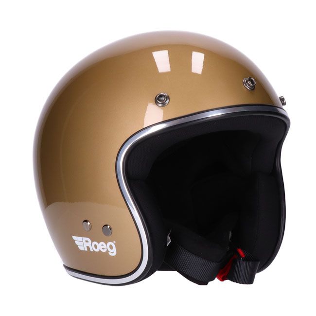 Casco moto Jet Roeg Metallic Sand - URA Moto