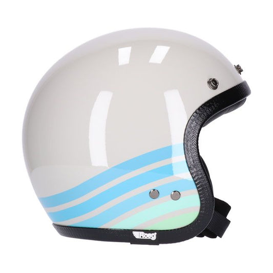 Casco moto Jet Roeg Jettson Light Grey - URA Moto