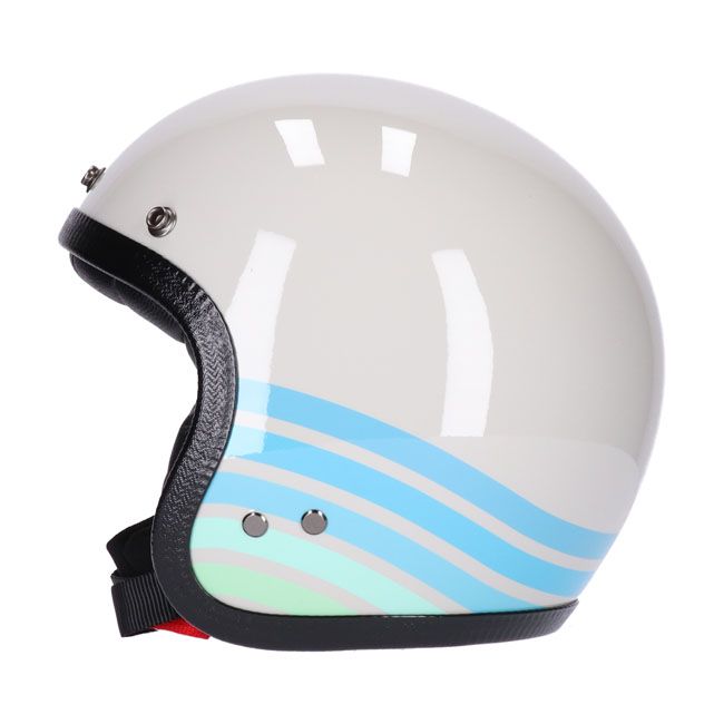 Casco moto Jet Roeg Jettson Light Grey - URA Moto