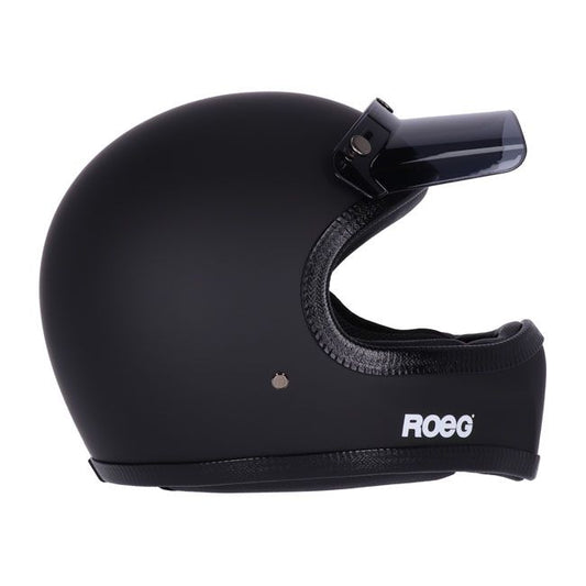 Casco moto Integral Roeg Peruna Tarmac Matte Black - URA Moto