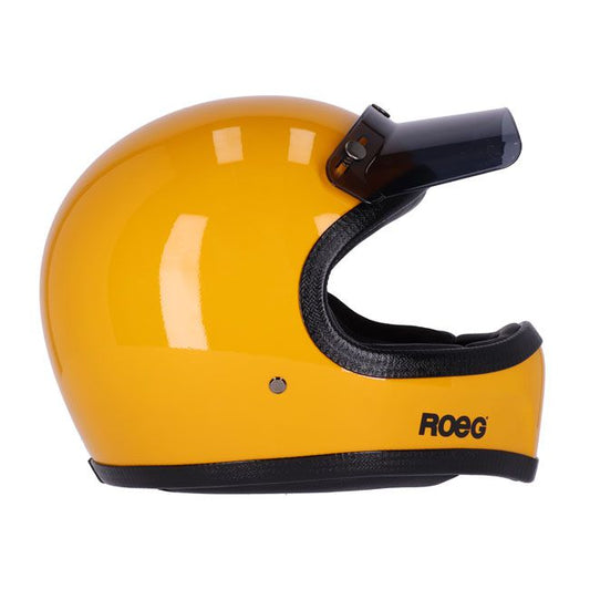 Casco moto Integral Roeg Peruna Sunset Gloss Yellow - URA Moto