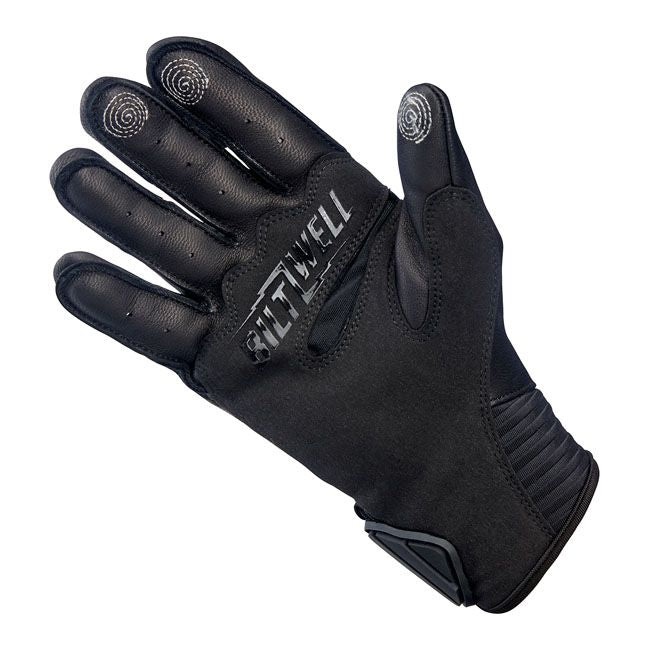 Guante Moto Biltwell Bridgeport Black Out - URA Moto
