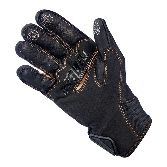 Guante Moto Biltwell Bridgeport Chocolate/Negro - URA Moto