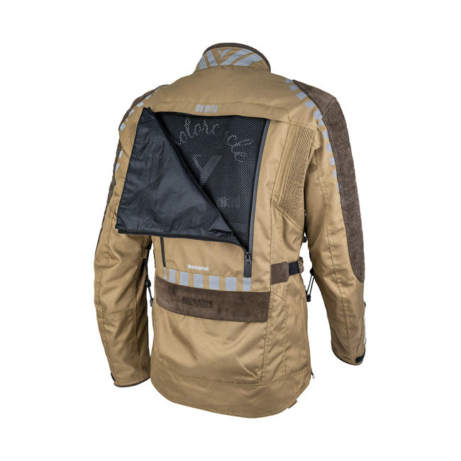 Chaqueta Moto Cordura BY City Emirates Beige - URA Moto