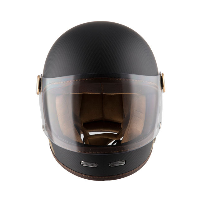 Casco Moto Integral BY City Roadster Carbon II Gold Strike - URA Moto