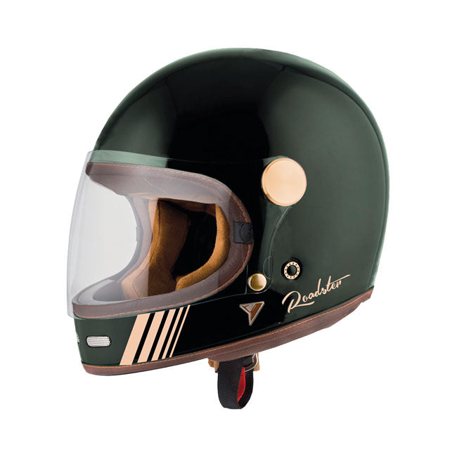 Casco Moto Integral BY City Roadster Dark Green - URA Moto