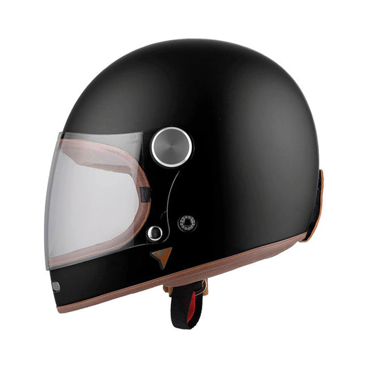 Casco Moto Integral BY City Roadster Matt Black - URA Moto