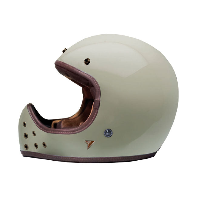 Casco Moto Integral BY City Rock White Bone - URA Moto