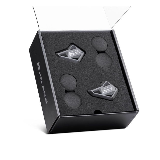 Intercomunicador Casco Moto Bluetooth Midland BT Mini Doble - URA Moto