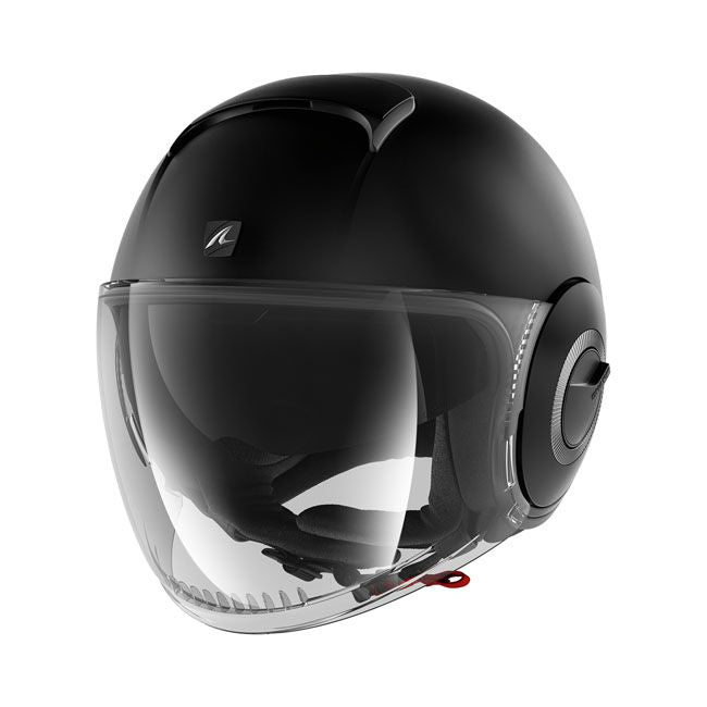 Casco moto Shark Jet Nano Negro Mate - URA Moto