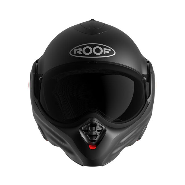 Casco moto Roof Modular Desmo Negro Mate - URA Moto