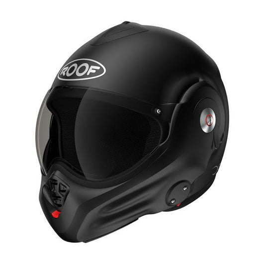 Casco moto Roof Modular Desmo Negro Mate - URA Moto
