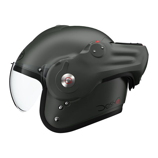 Casco moto Roof Modular Desmo Mate Camo - URA Moto