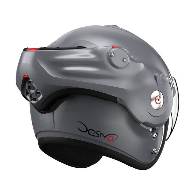 Casco moto Roof Modular Desmo Mate Gris Mate - URA Moto