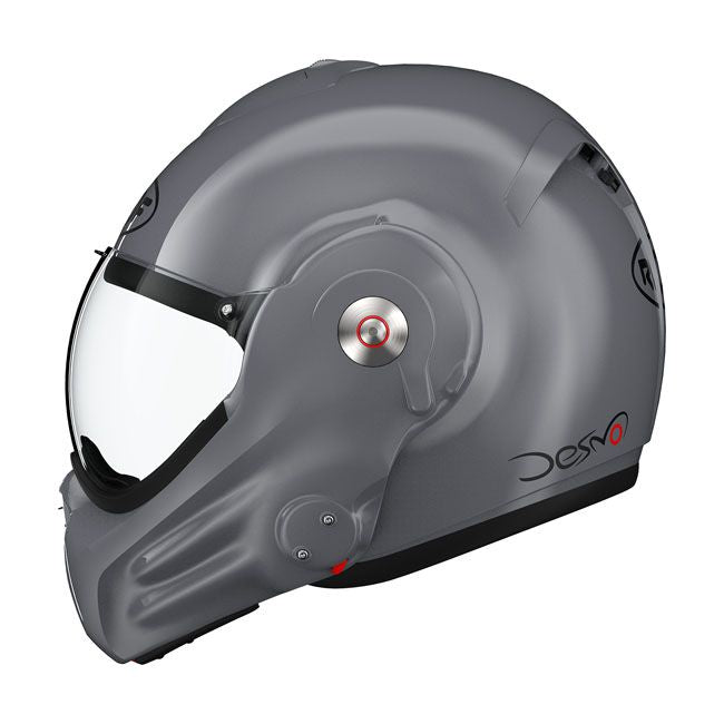 Casco moto Roof Modular Desmo Mate Gris Mate - URA Moto