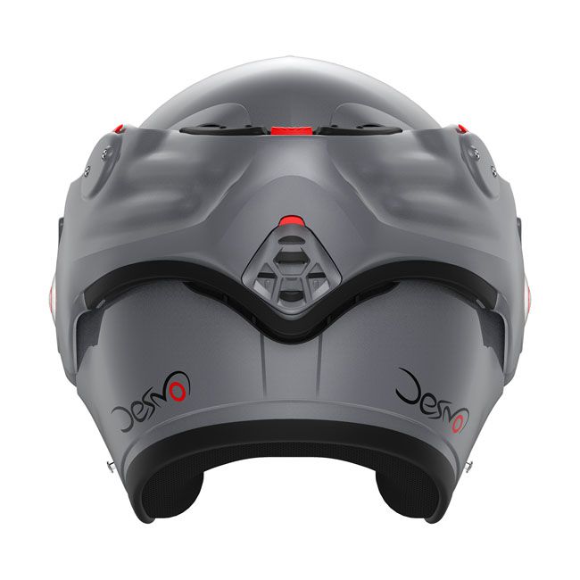 Casco moto Roof Modular Desmo Mate Gris Mate - URA Moto