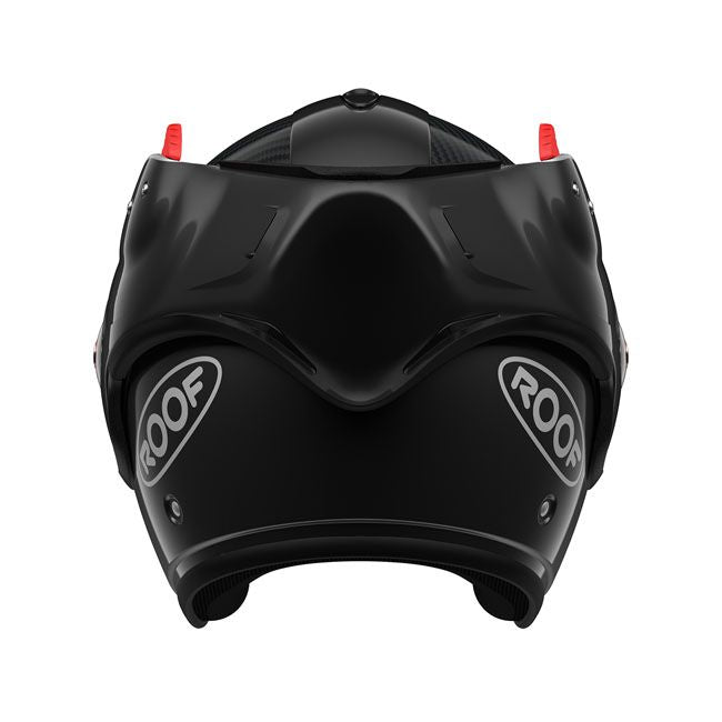 Casco moto Roof Modular Boxxer Carbon Black - URA Moto