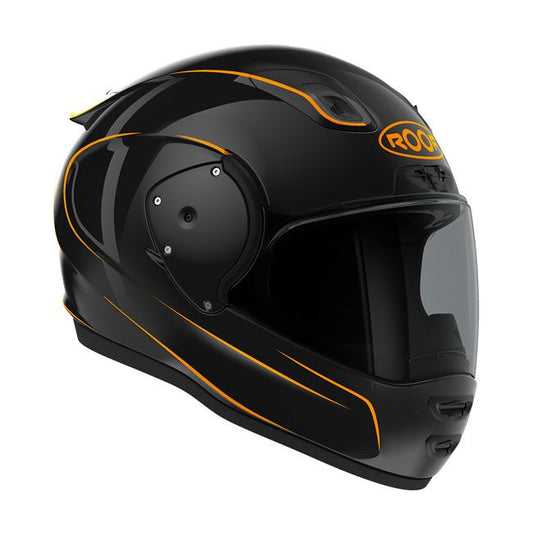 Casco moto Roof Modular RO200 Carbono Neon - URA Moto