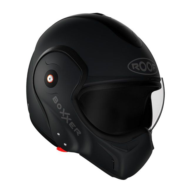 Casco moto Roof Modular Boxxer Negro Mate - URA Moto