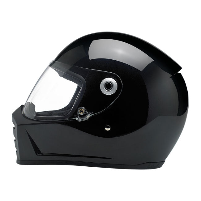 Casco Moto Integral Biltwell Lane Splitter Gloss Black - URA Moto