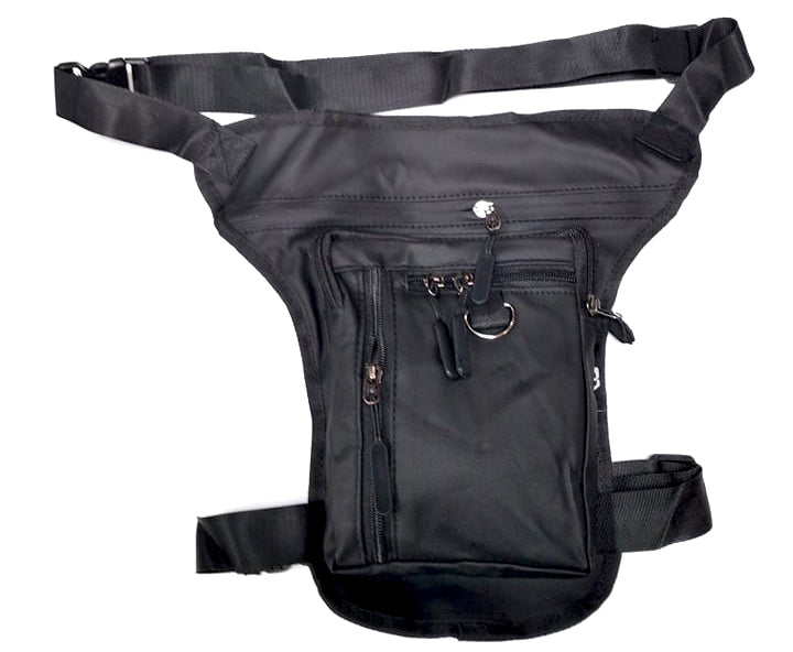 Pernera Impermeable PU Negra - URA Moto