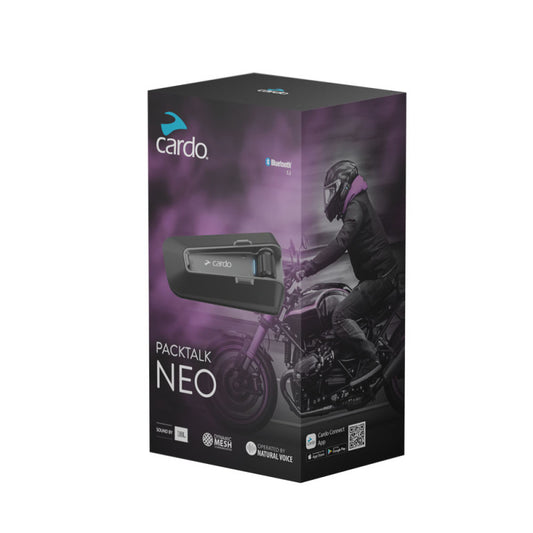 Intercomunicador Moto Cardo Packtalk Neo - URA Moto