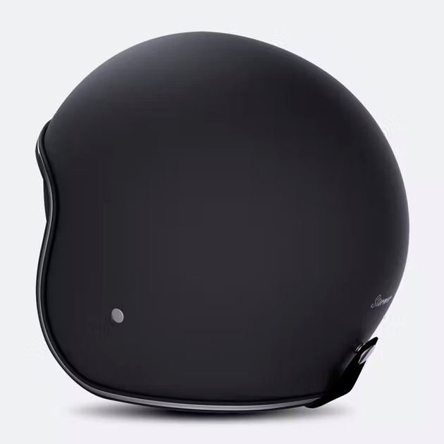 Casco Moto Stormer Jet Spirit Negro Mate - URA Moto