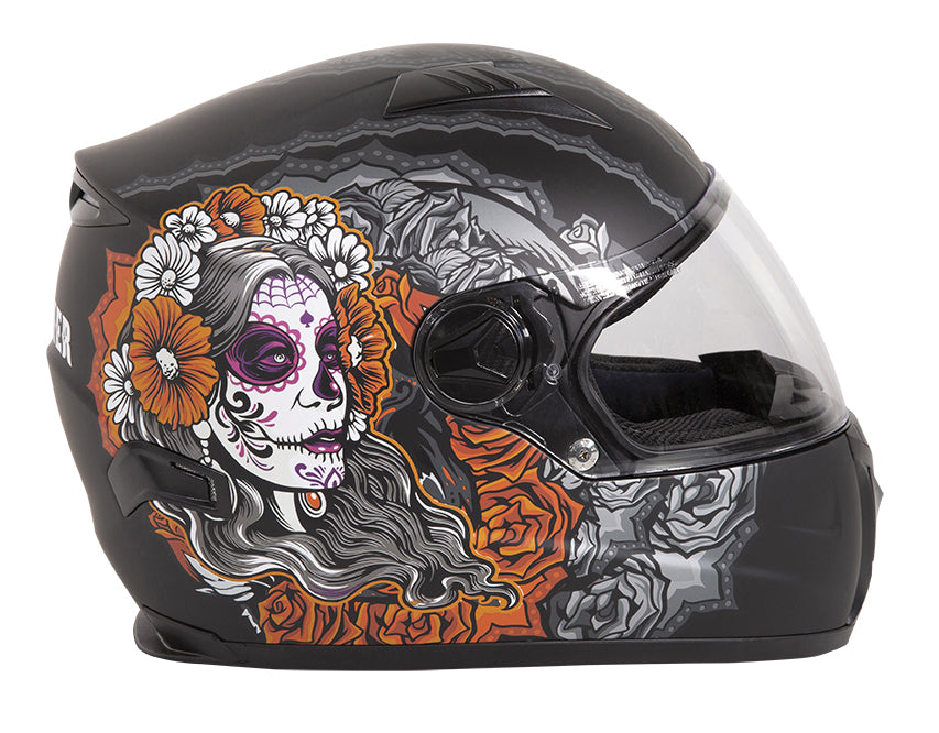 Casco Moto Stormer Integral Widow Catrina - URA Moto