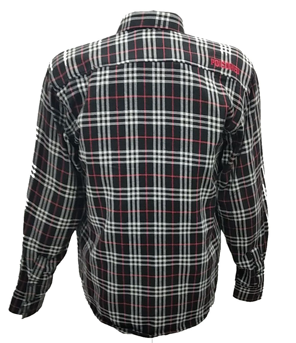 Chaqueta Camisa Cuadros Moto con Protecciones Hombre - URA Moto