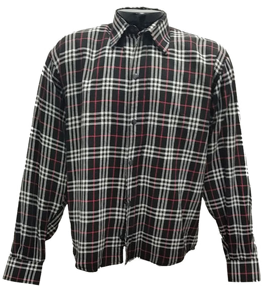 Chaqueta Camisa Cuadros Moto con Protecciones Hombre - URA Moto