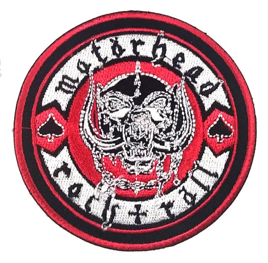 Parche Bordado Grupo Motorhead Redondo - URA Moto