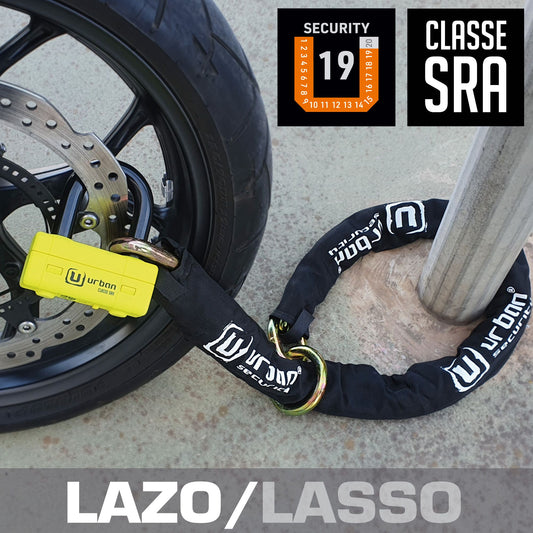 Antirrobo Moto Cadena Urban UR74120L - URA Moto
