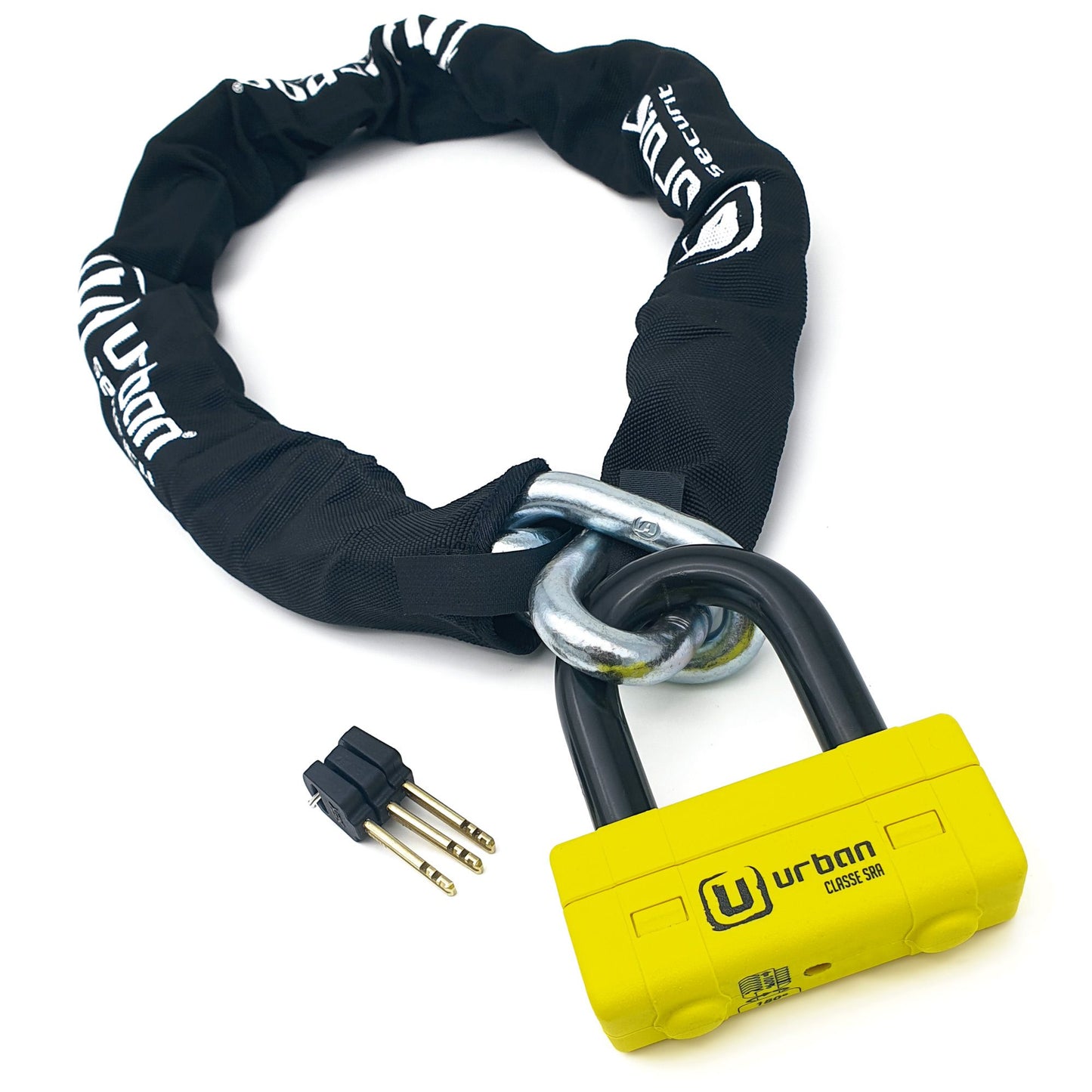 Antirrobo Moto Cadena Urban UR75150 - URA Moto