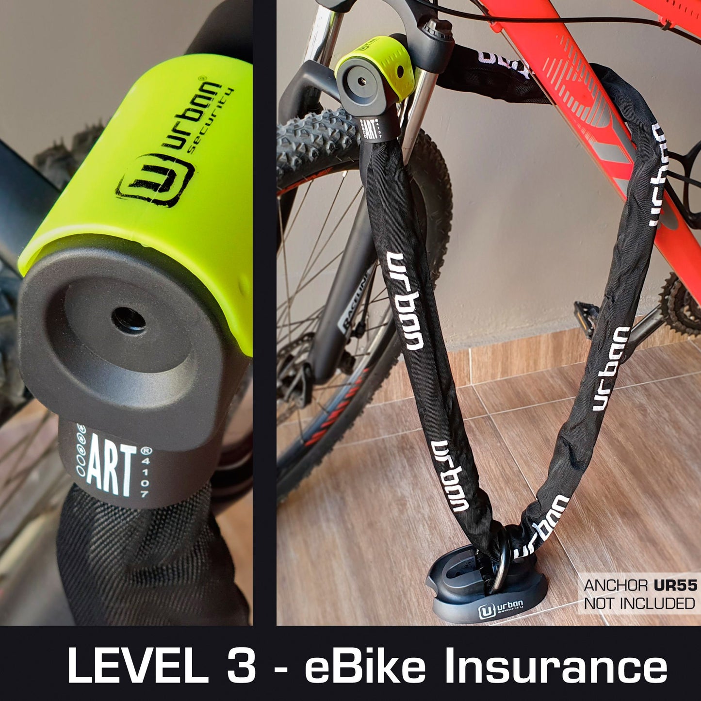 Antirrobo Moto Cadena Urban 10K170 - URA Moto