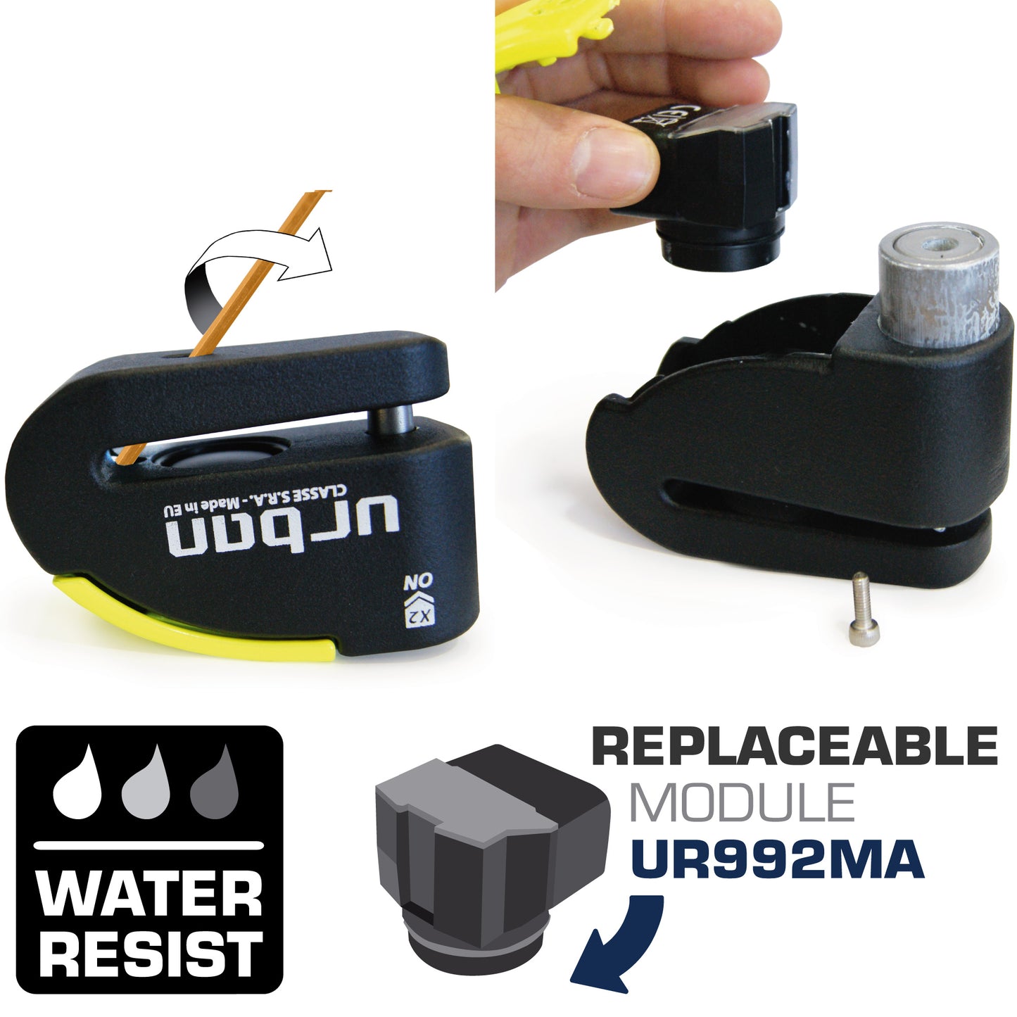 Antirrobo Alarma Moto Urban 999 - URA Moto
