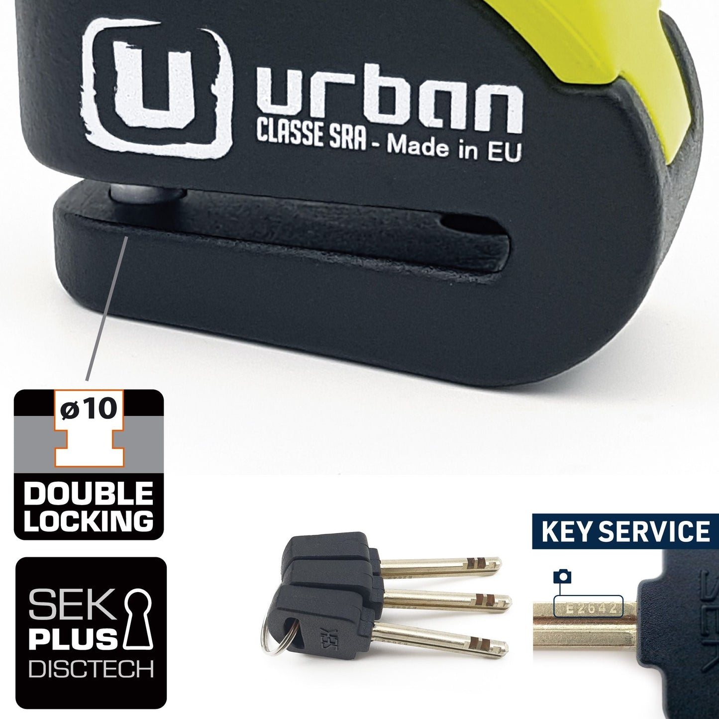 Antirrobo Alarma Moto Urban UR10 - URA Moto