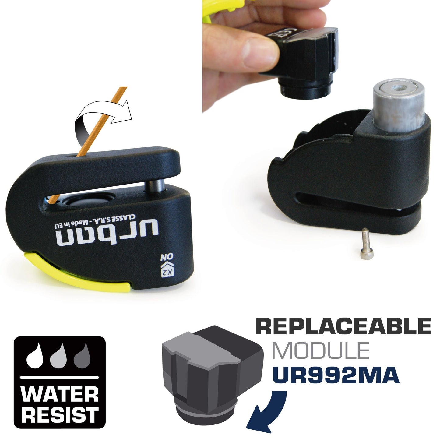 Antirrobo Alarma Moto Urban UR10 - URA Moto