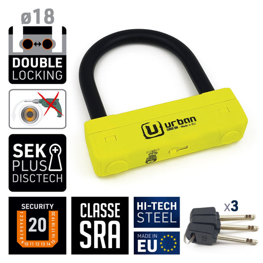 Antirrobo Moto Urban  U UR120125 - URA Moto