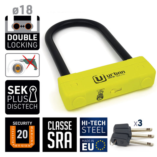 Antirrobo Moto Urban  U UR120220 - URA Moto